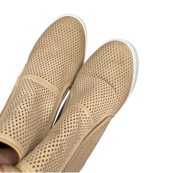 CCOCCI Wedge Booties CHARLOTE Brown Tan Suede 8 - Picture 7 of 9